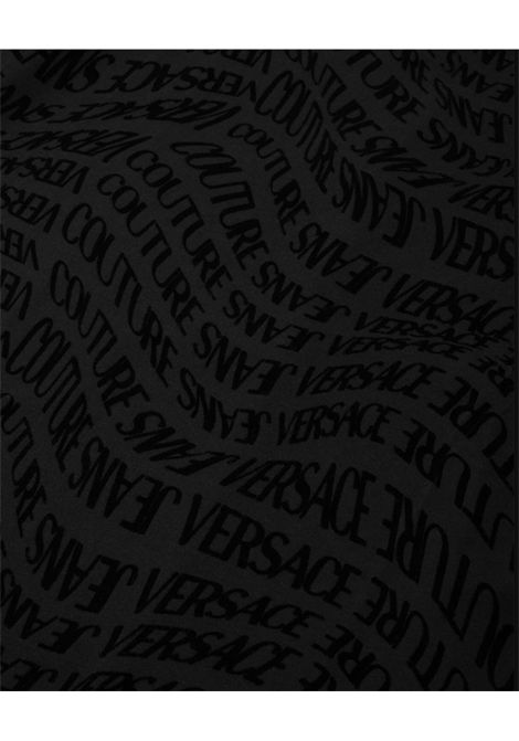 T-shirt vellutata Liquify Logomania VERSACE JEANS COUTURE | T-shirt | 79GAH6R0 JS511899